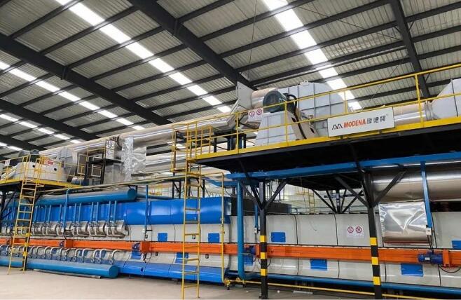 由摩德娜承建的科乐瓷中板整厂项目正式投产见效