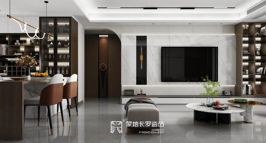 蒙地卡罗瓷砖|马里斯灰流动的精致生活创造力