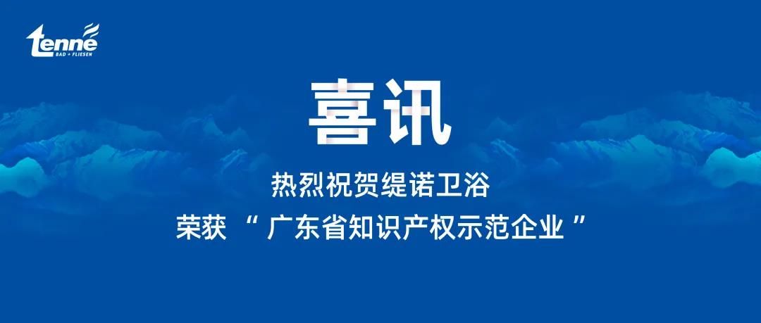 喜讯！缇诺荣获“2021 年广东省知识产权示范企业”1.jpg