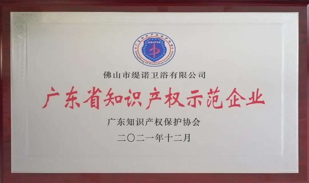 喜讯！缇诺荣获“2021 年广东省知识产权示范企业”3.jpg